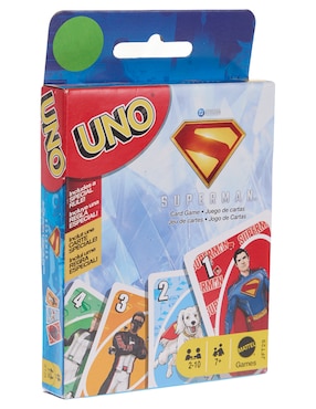 Uno superman juego de mesa
