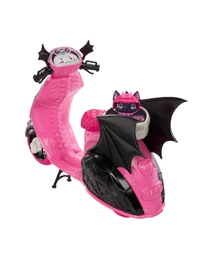 Muñeca Fashion Monster High Draculaura con scooter