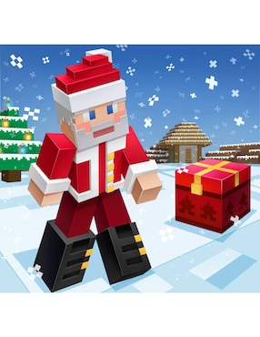 Figura de acción articulada Navidad limitada Minecraft