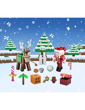 Figura de acción articulada Navidad limitada Minecraft