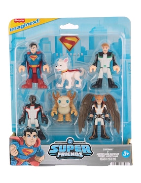 Figura de accion articulada dc super friends imaginext