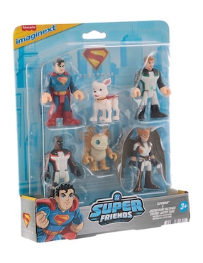 Figura de accion articulada dc super friends imaginext