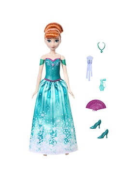 Muñeca fashion Disney: Frozen Disney Spin & Reveal Anna