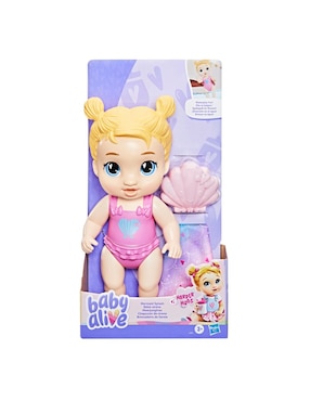 Bebé Baby Alive Harper Hugs Chapuzón de sirena