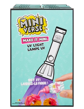 Lámpara con luz UV para Miniverse Make It Mini