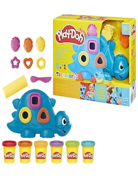 Set Dinosaurio Formas y Colores Play Doh