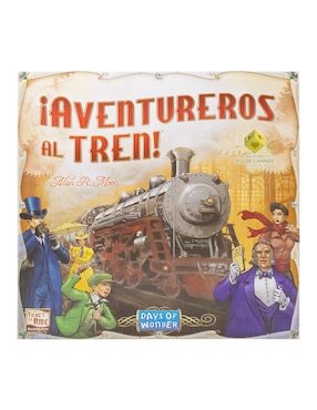 Juego de mesa Aventureros al Tren Novelty