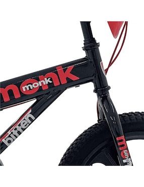 Bicicleta infantil Monk rodada 16 bitten unisex