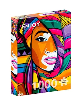 Rompecabezas Belleza Africana Enjoy Puzzle 1000 piezas