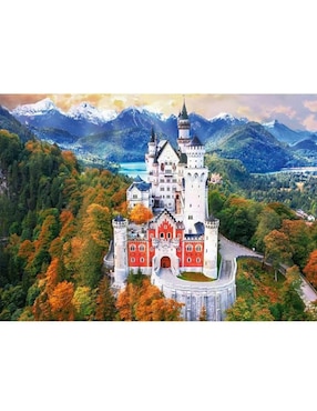 Rompecabezas Odisea Fotográfica: Castillo de Neuschwanstein, Alemania Trefl 1000 piezas