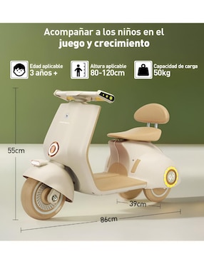 Moto montable Xtellar xtllar2666 de batería