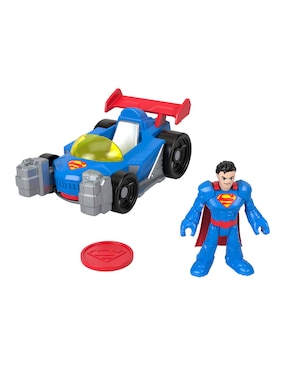 Set figuras acción articulada DC Super Friends Superman Imaginext