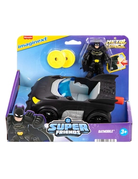 Set figuras acción articulada DC Super Friends Batman Imaginext