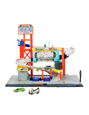 Pista armable Matchbox Set Súper Auto Center