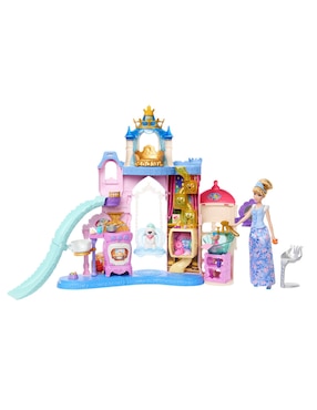Casa para muñeca Disney Princesas Mattel Cenicienta Palacio de Mascotas