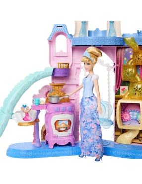 Casa para muñeca Disney Princesas Mattel Cenicienta Palacio de Mascotas