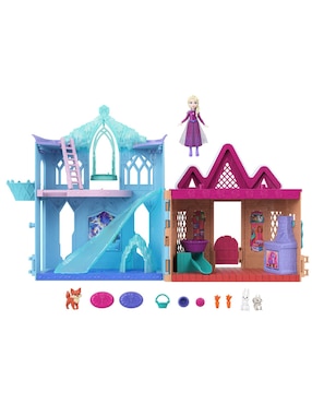 Casa para muñeca Frozen Mattel Set de Juego de Entrenamiento Animales de Invierno
