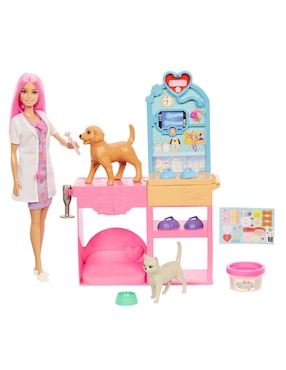 Muñeca Barbie Barbie Clínica Veterinaria