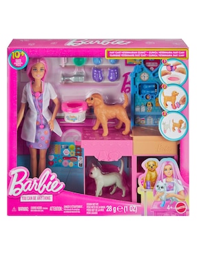 Muñeca Barbie Barbie Clínica Veterinaria