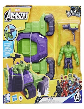 Set figuras acción articulada VenomVersus Hulk Marvel