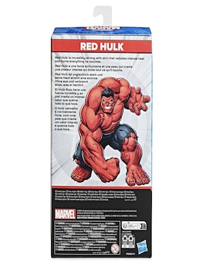 Figura de acción articulada Red Hulk deluxe Marvel