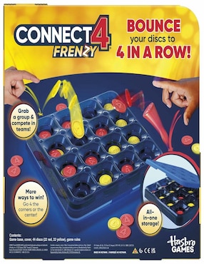 Connect 4 ¡a rebotar! Hasbro Gaming