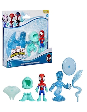 Set figuras acción articulada Spidey and His Amazing Friends Spidey Marvel