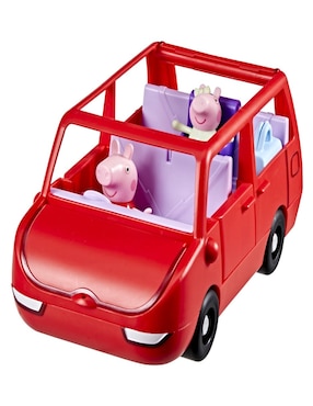 Set figuras de juguete El gran auto de la familia de Peppa Peppa Pig