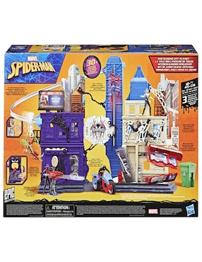 Set figuras acción articulada VenomVersus Ciudad Aráncida! Marvel