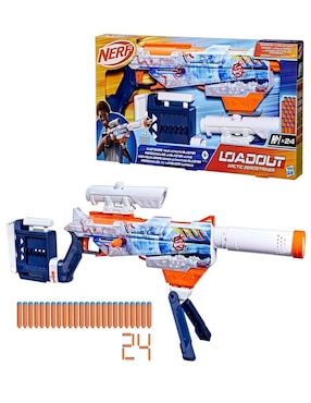 Lanzador de dardos Nerf Loadout Artic ZeroStriker