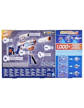 Lanzador de dardos Nerf Loadout Artic ZeroStriker