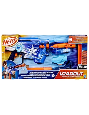 Lanzador de dardos Nerf Loadout Galactic Commander