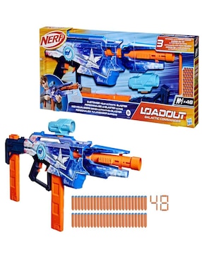 Lanzador de dardos Nerf Loadout Galactic Commander