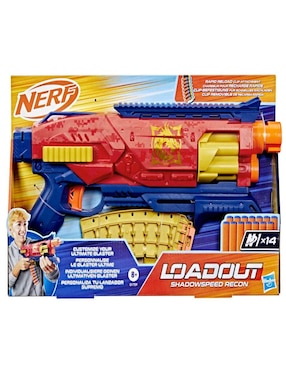 Lanzador de dardos Nerf Loadout Shadowspeed Recon