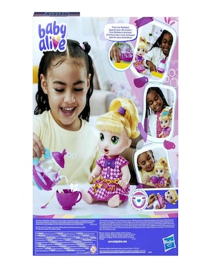 Bebé baby alive Baby Alive Fiesta de té Burbujeante