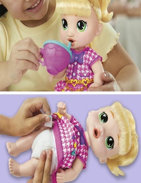 Bebé baby alive Baby Alive Fiesta de té Burbujeante
