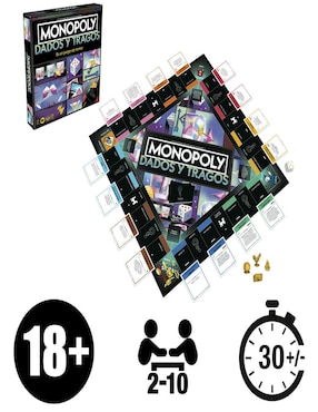 Monopoly Monopoly tragos y dados