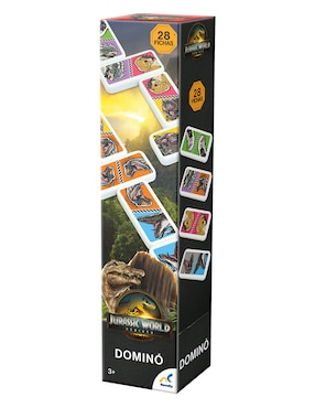 Dominó Jurassic World 4 Novelty
