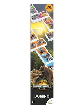 Dominó Jurassic World 4 Novelty