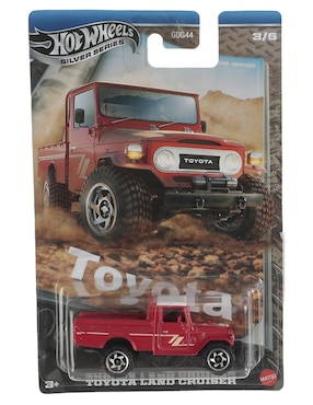 Automóvil hot wheels toyota land cruiser