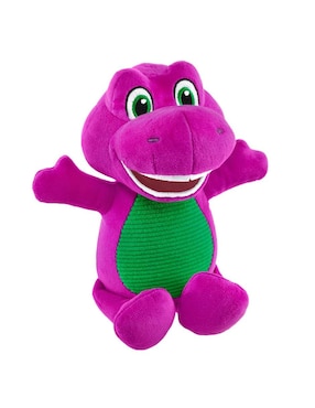 Peluche de Barney dinosaurio Mattel de 20.5 cm