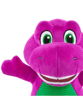 Peluche de Barney dinosaurio Mattel de 20.5 cm