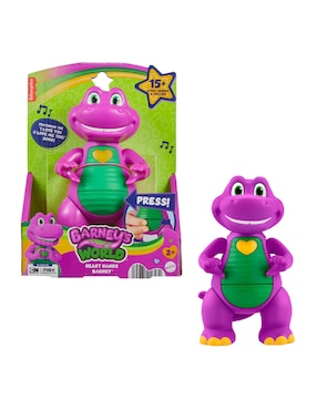 Figura de acción Fisher-Price Barney Mattel con sonido