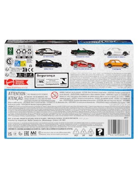 Set de vehículos Hot Wheels jby77