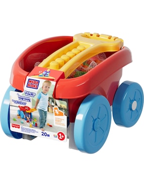 Mega Bloks Fisher Price: First Builder Vagón Recoge Bloques JFR30