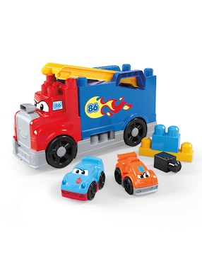 Mega Bloks Fisher-Price Grúa ¡Construye y Compite! JFR29