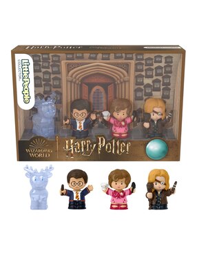 Set de figura de colección Harry Potter, Alastor Ojoloco Moody, Dolores Umbridge y Patronus especial Little People