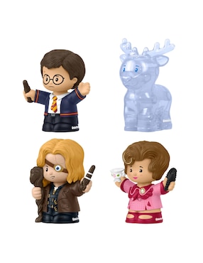 Set de figura de colección Harry Potter, Alastor Ojoloco Moody, Dolores Umbridge y Patronus especial Little People