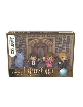 Set de figura de colección Harry Potter, Alastor Ojoloco Moody, Dolores Umbridge y Patronus especial Little People
