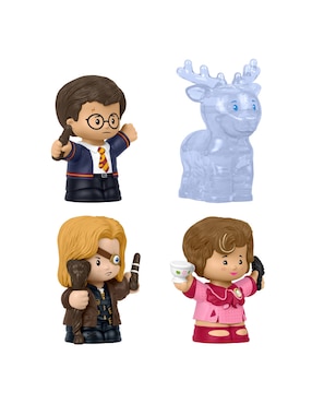Set de figura de colección Harry Potter, Alastor Ojoloco Moody, Dolores Umbridge y Patronus especial Little People